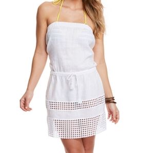 Vineyard vines cotton crochet coverup